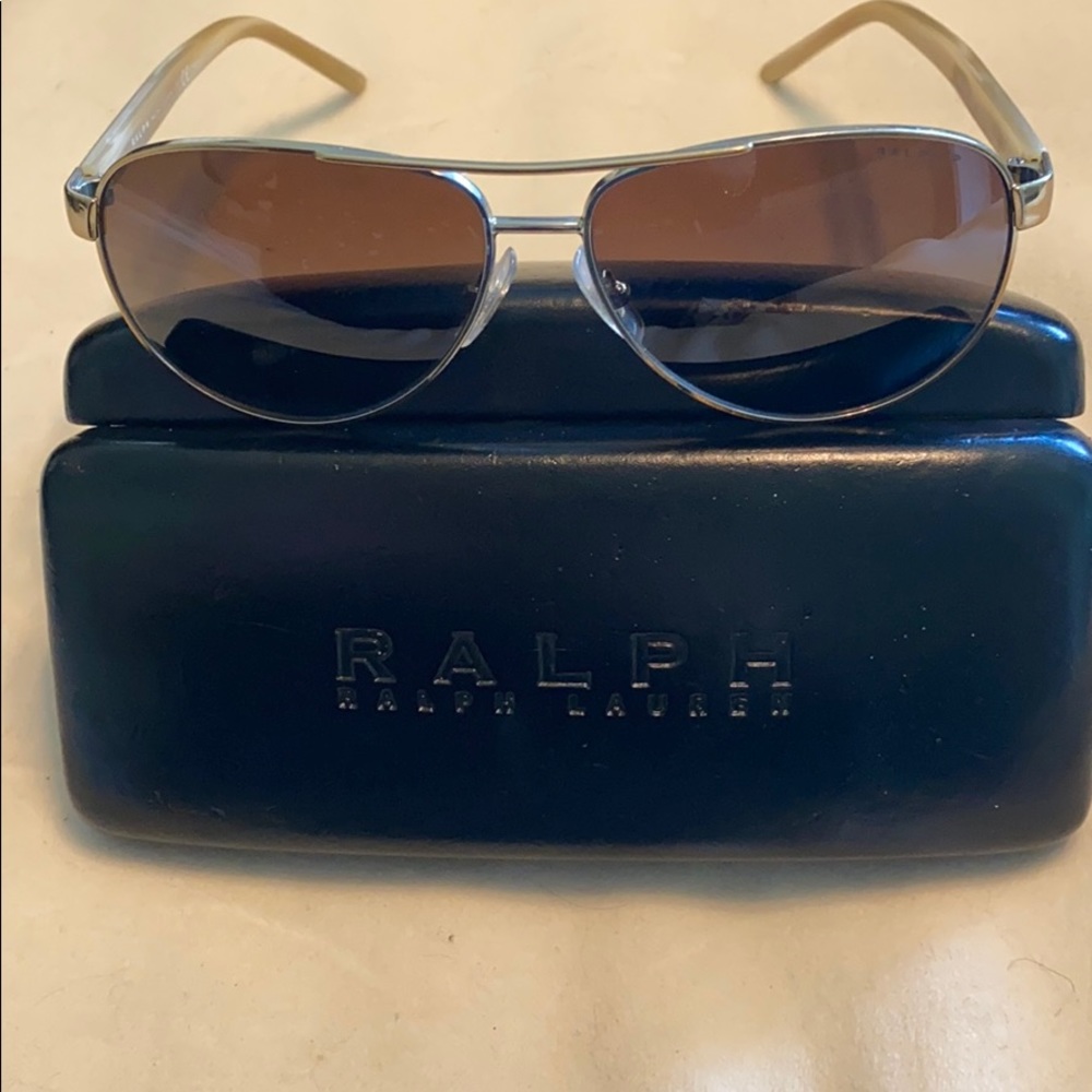 Ralph Lauren Polarized aviator style sunglasses